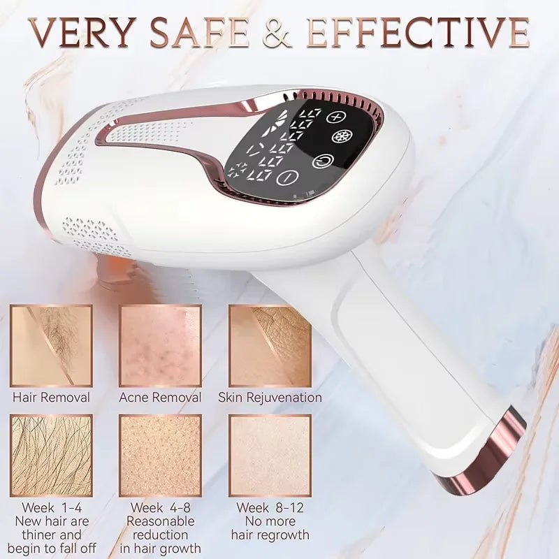 Bestselling Household Ipl Laser Hair Removal Device Portable And Powerful Laser Hair Removal Device Women'S Skin Care Tool