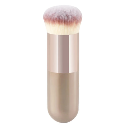 New Chubby Pier Foundation Brush Flat Cream Makeup Brushes Professional Cosmetic Make-up Brush