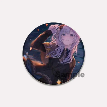 32/44/58mm Project SEKAI Anime Yoisaki Kanade Round Brooch Tinplate Badge for Clothes Backpack Jewelry Accessorie Hat Gifts