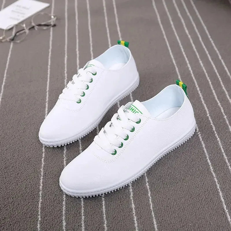 Women Shoes Summer 2024 Spring Women White Casual Shoes Breathable Flats Fashion Breathable Women Sneakers