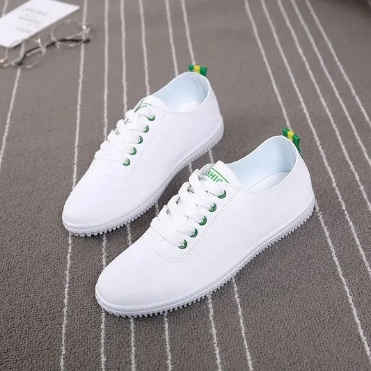 Women Shoes Summer 2024 Spring Women White Casual Shoes Breathable Flats Fashion Breathable Women Sneakers